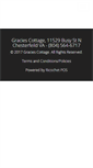 Mobile Screenshot of graciescottage.com